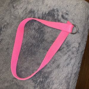 SMALL PINK BELT